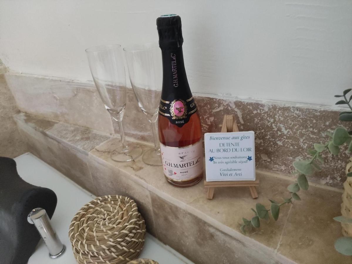 Detente Au Bord Du Loir - Spa Sauna - Gite 3 Les Roches-l'Eveque 外观 照片